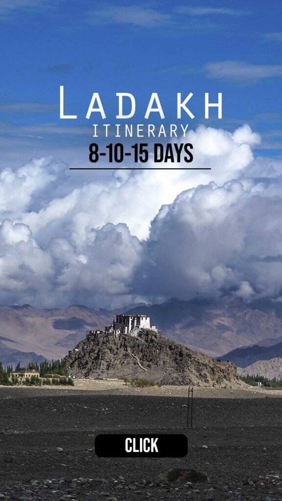 Ladakh Itinerary
